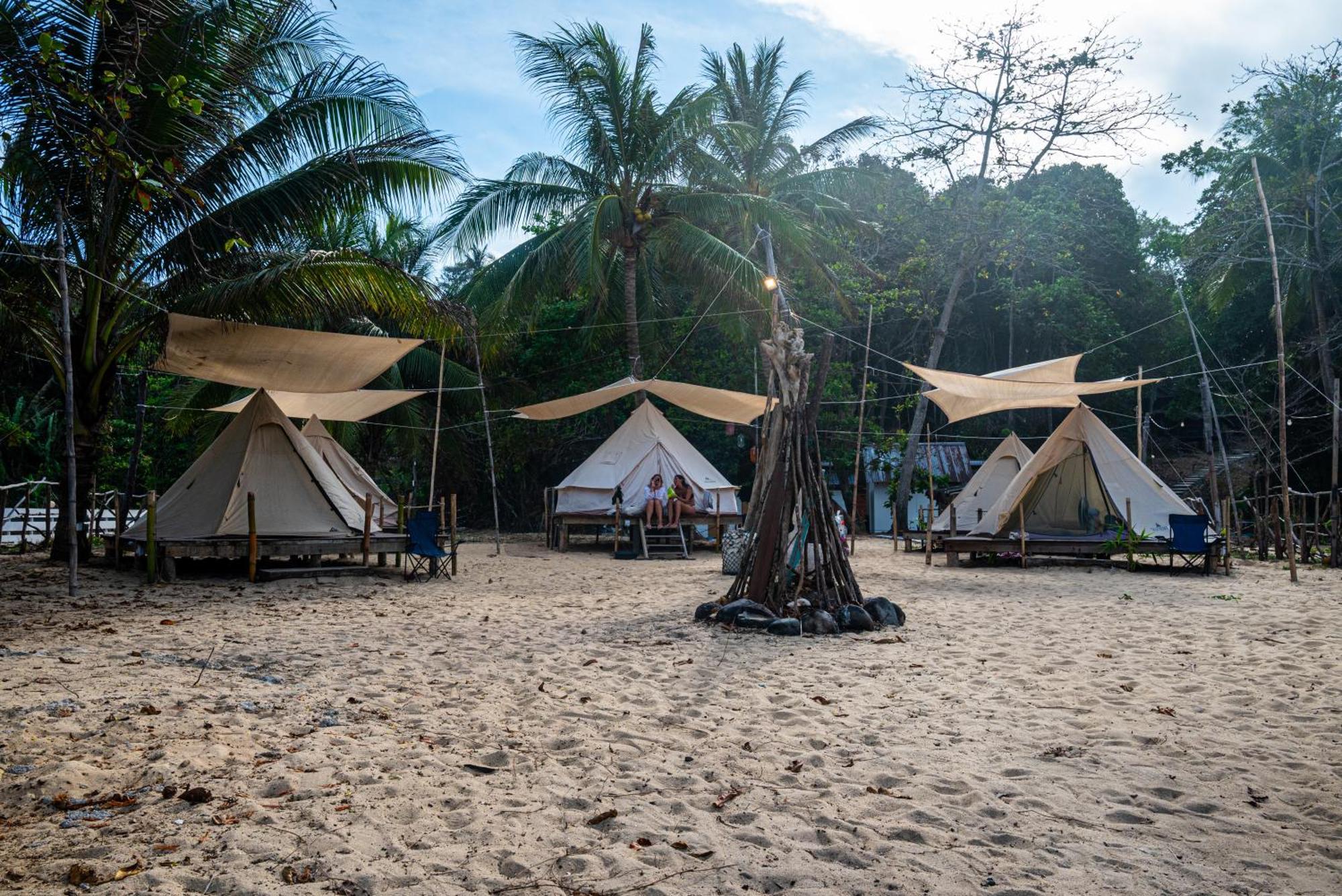 Long Beach Camp Pulau Perhentian Kecil Bagian luar foto