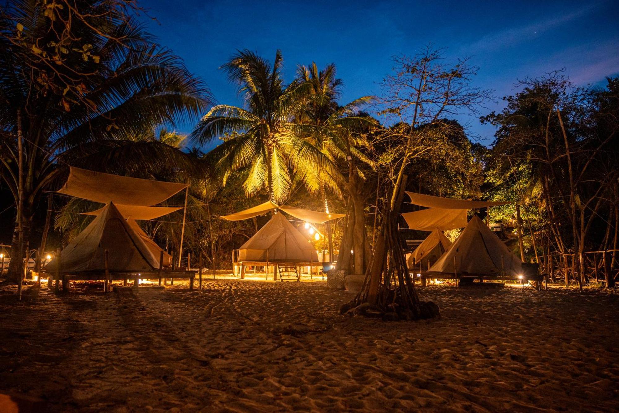 Long Beach Camp Pulau Perhentian Kecil Bagian luar foto
