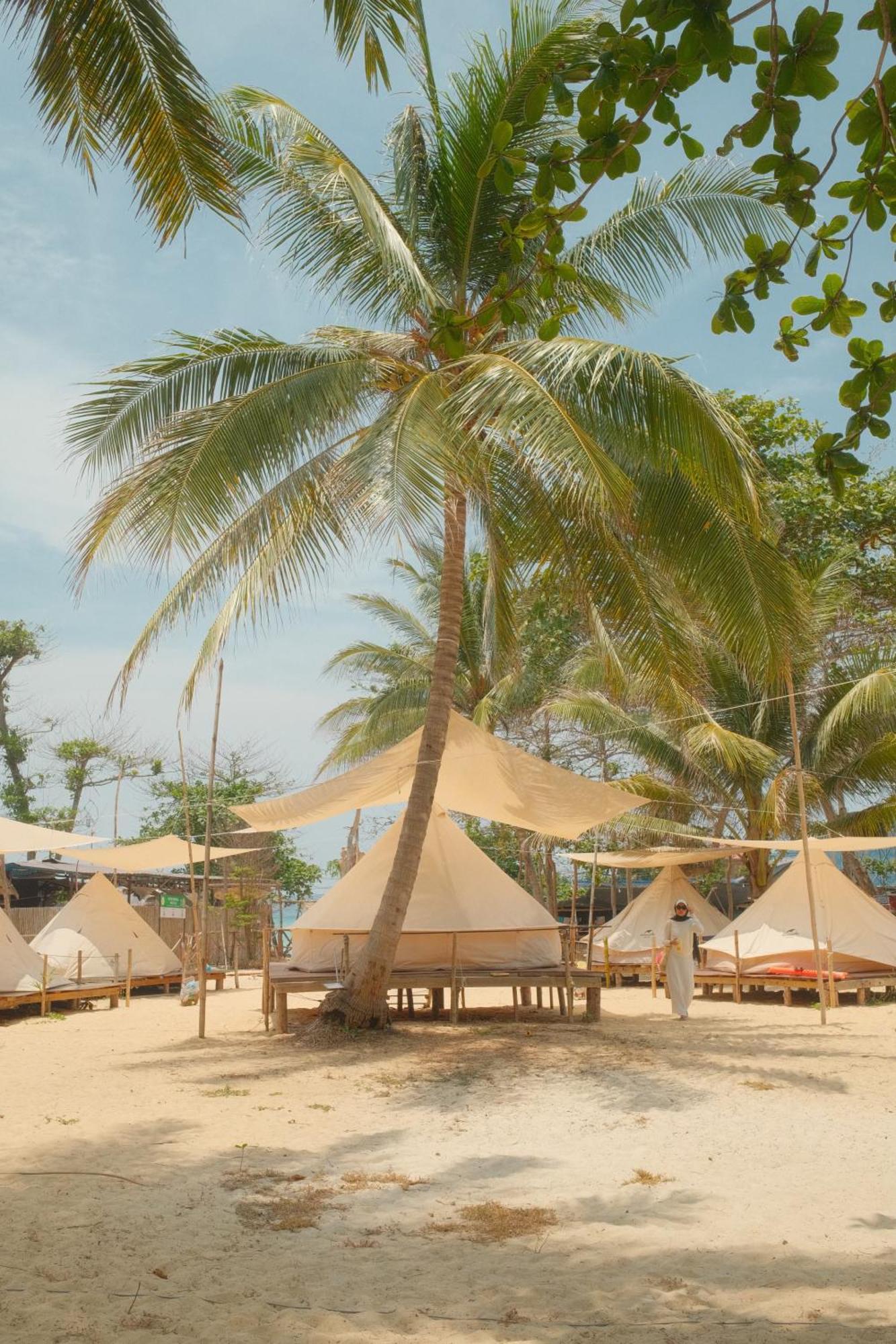 Long Beach Camp Pulau Perhentian Kecil Bagian luar foto